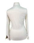 Tailored Sportsman Ice Fil Show Shirt in White/Pink