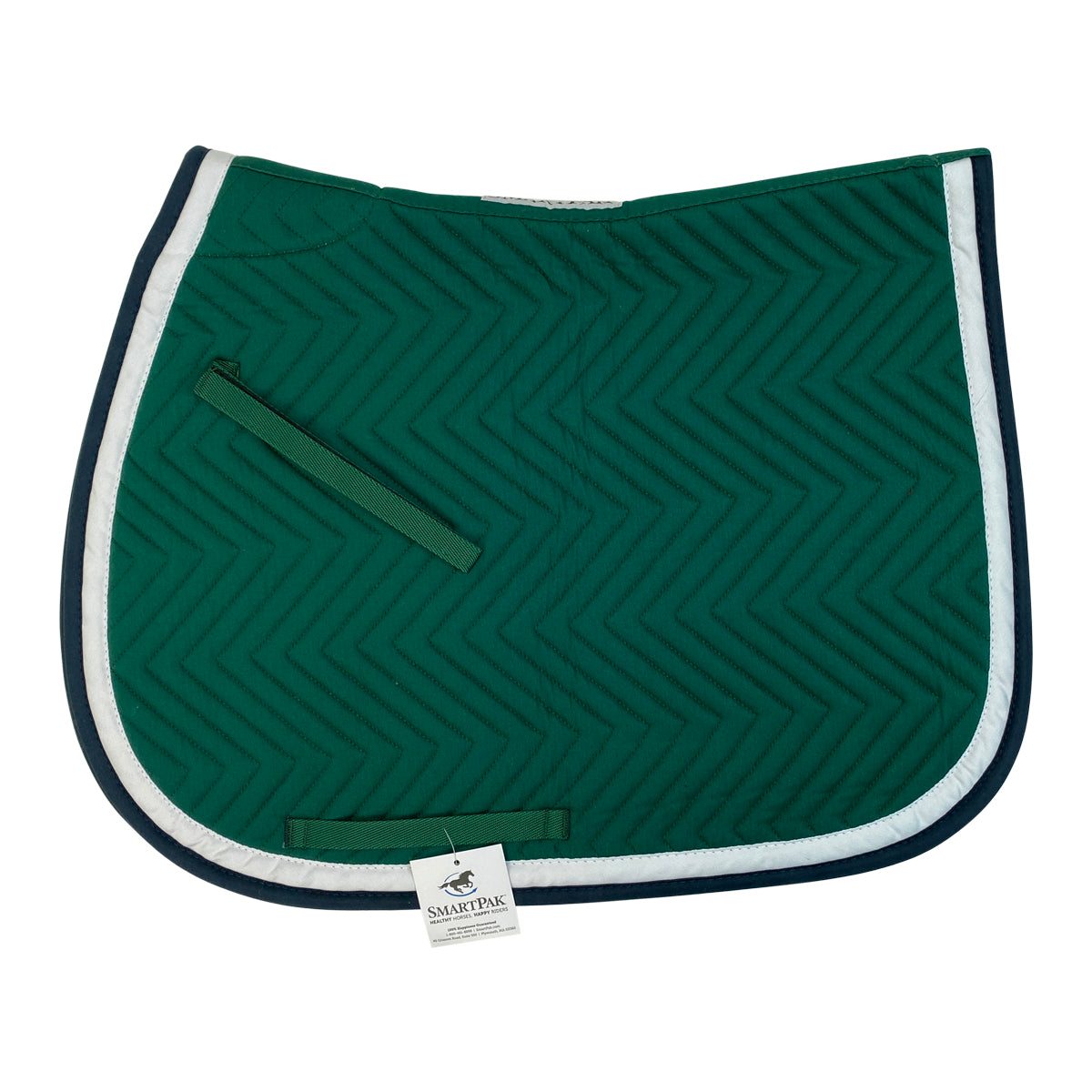 SmartPak Saddle Pad in Green Full The Tried Equestrian