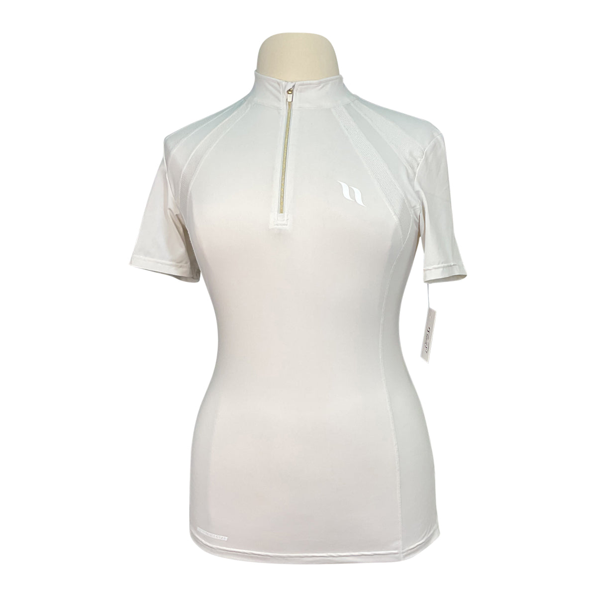 Back on Track 'Olivia' Tee in White