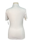 Back on Track 'Olivia' Tee in White