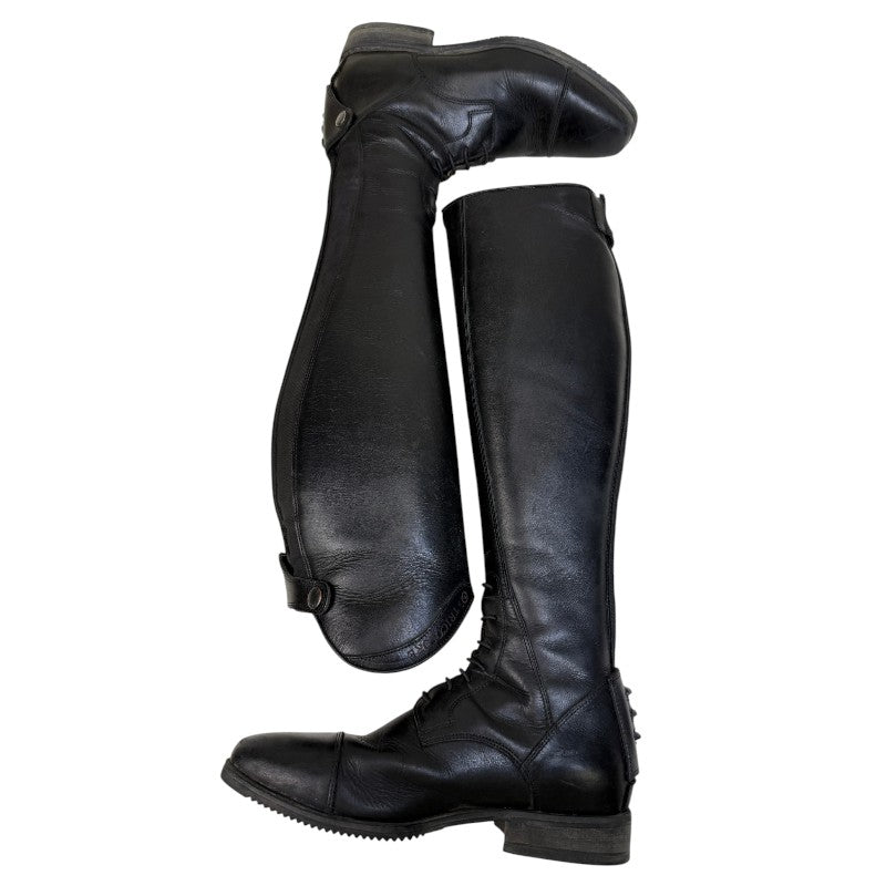DeNiro Tricolore 'Italo' Field Boot in Black