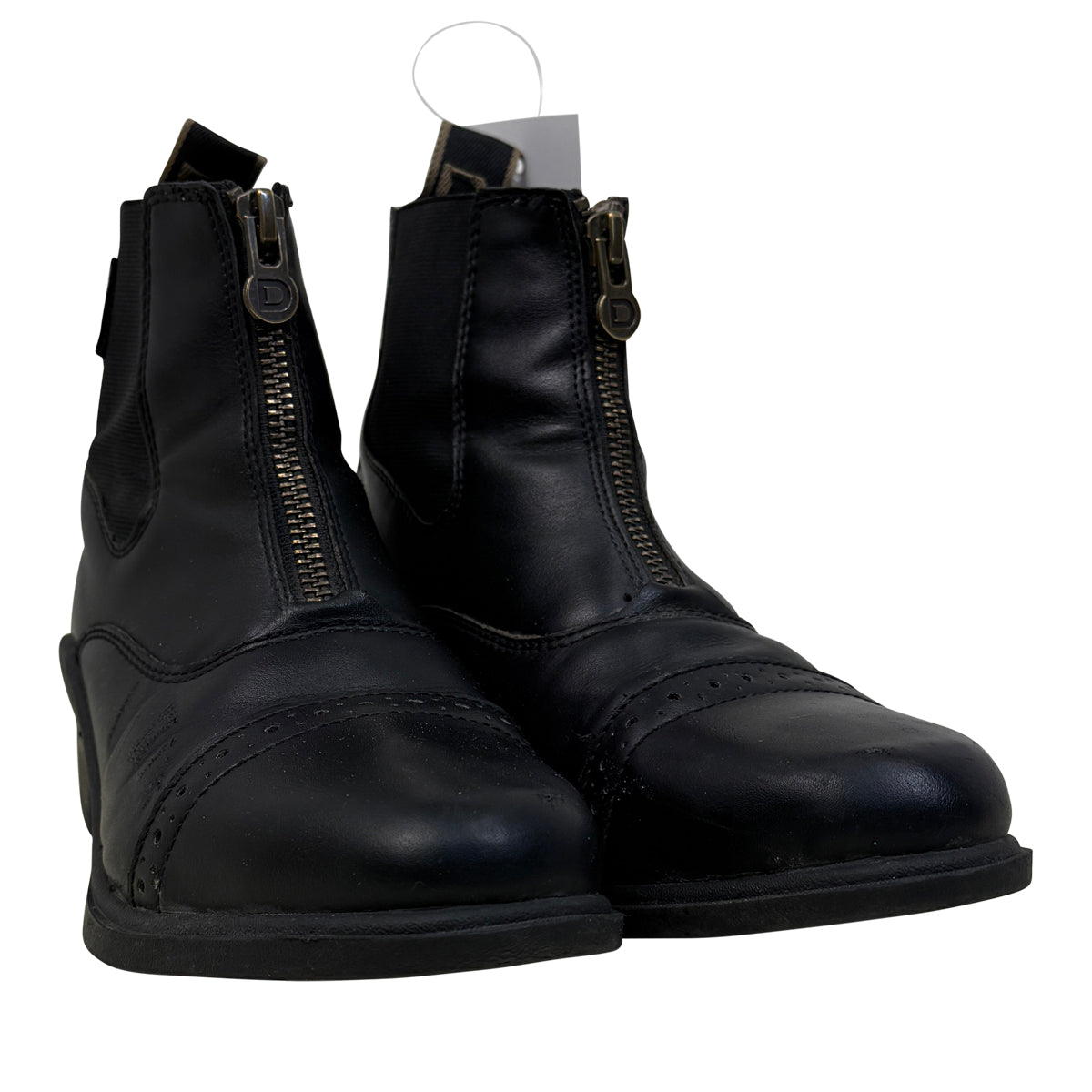 Dublin Altitude Zip Paddock Boots in Black