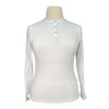 Callidae 'The Tech Practice' Long Sleeve Shirt in White