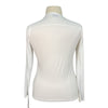 Callidae 'The Tech Practice' Long Sleeve Shirt in White