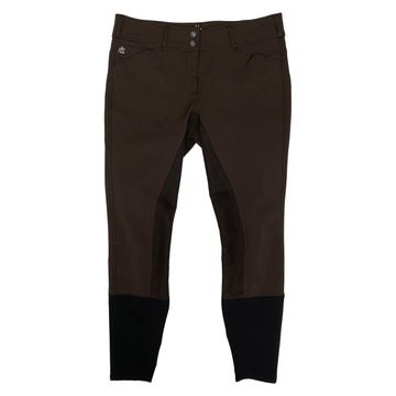 Mastermind Full Seat Breeches in Chocolate