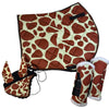 Animal Print Matching Tack Set in Giraffe - Medium