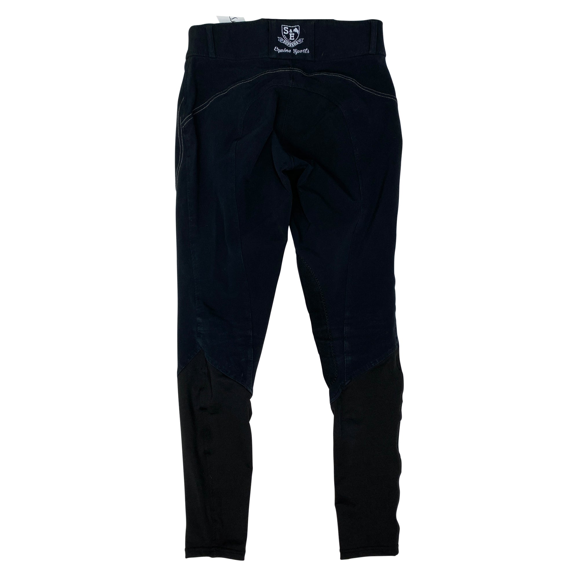 Horze Supreme &#39;1982&#39; Knee Patch Breeches in Navy