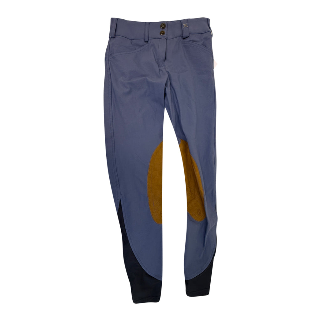Tredstep Solo Knee Patch Breeches in Periwinkle - Women's 24R