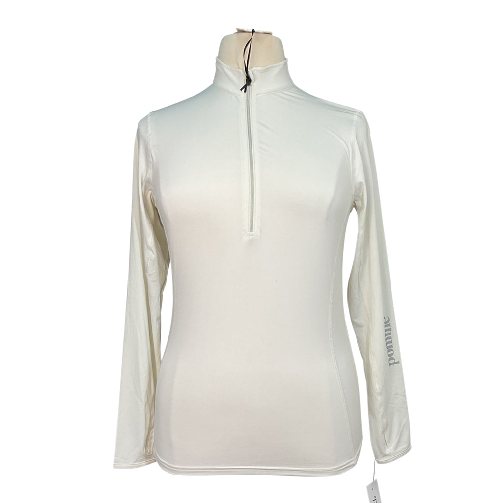 Pomme 'Paris' Soft Zip in White