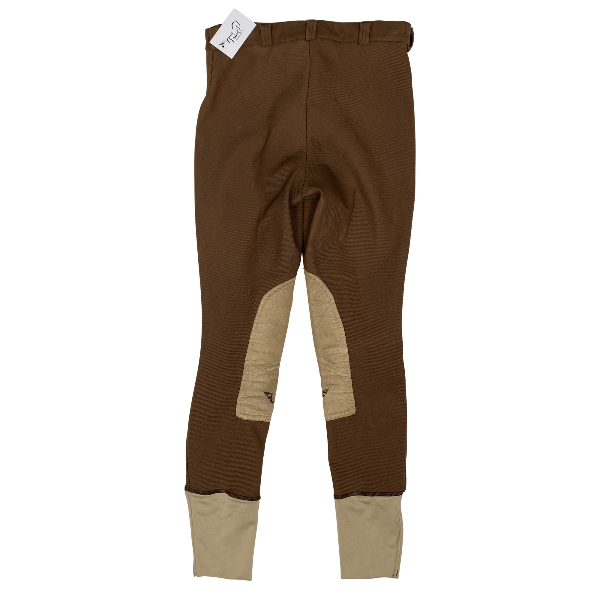 TuffRider Ribbed Breeches in Brown