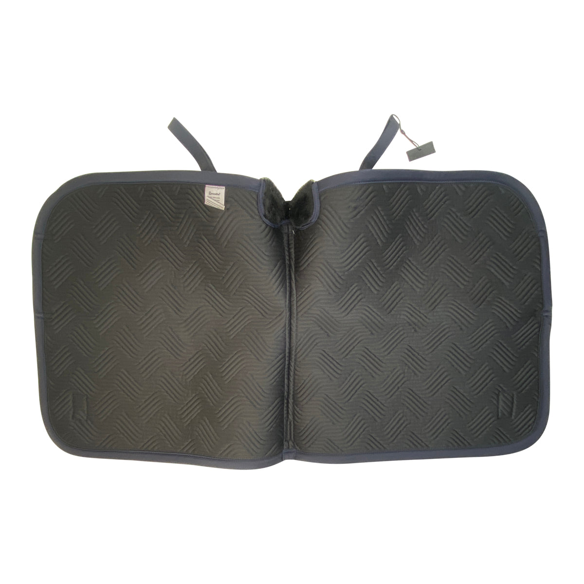Cavallo 'Jamila' Dressage Pad With Fleece Wither in Navy