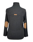 Chestnut Bay Rider Lounge Cardigan in Grey/Tan