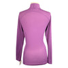 Back of Kerrits 'Ice Fil Lite' Long Sleeve Sun Shirt in Violet