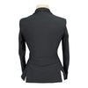Back of Equisite 'Vivienne' Show Coat in Black - Women's Large