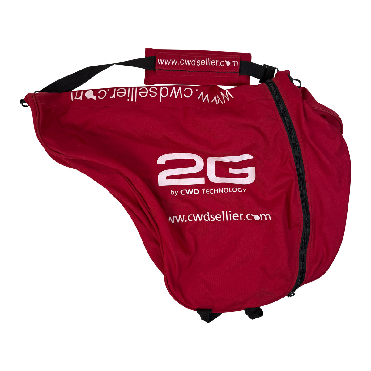 CWD 2Gs Padded Saddle Carrier in Red