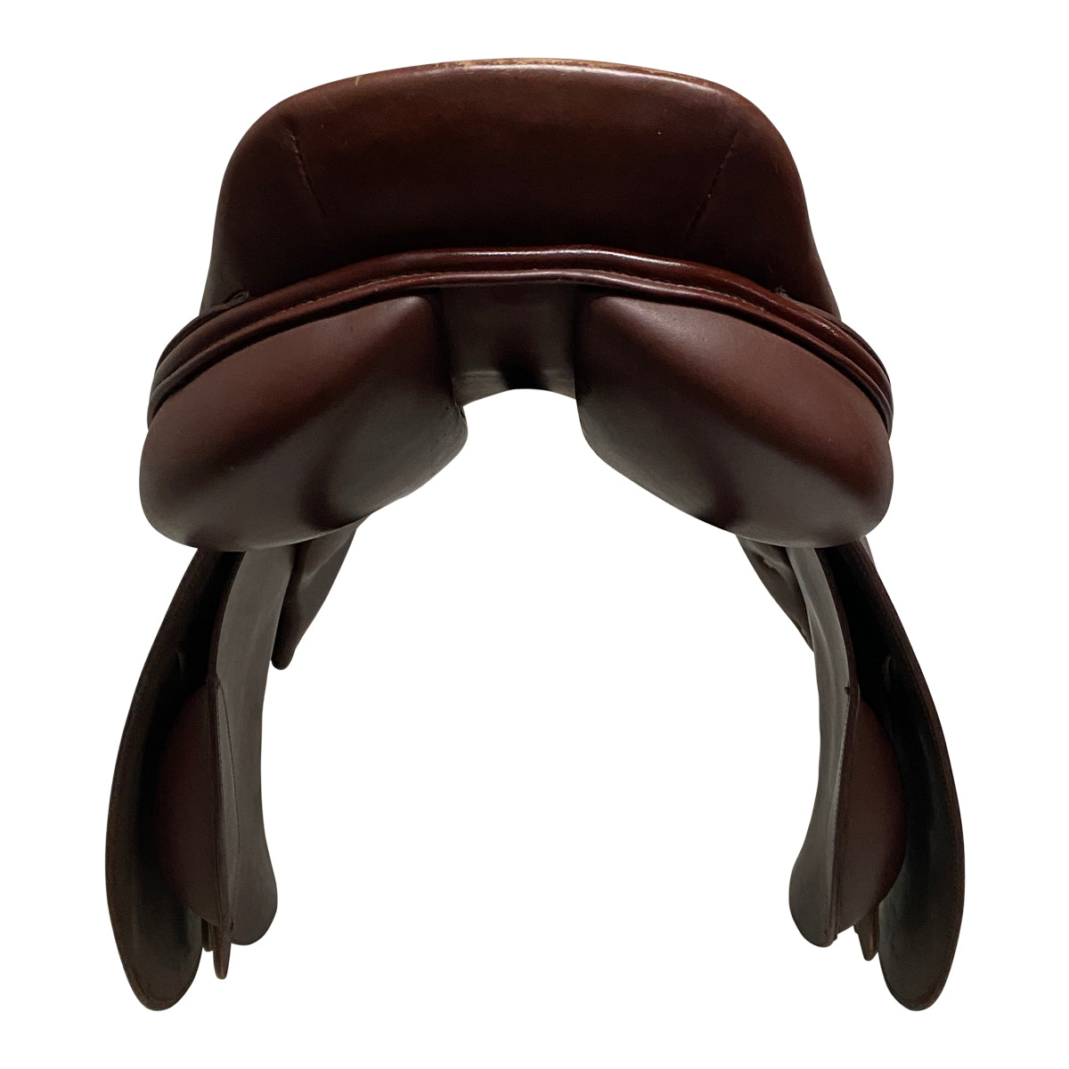 Dover 'Full Contact Deluxe' Circuit Saddle in Chestnut