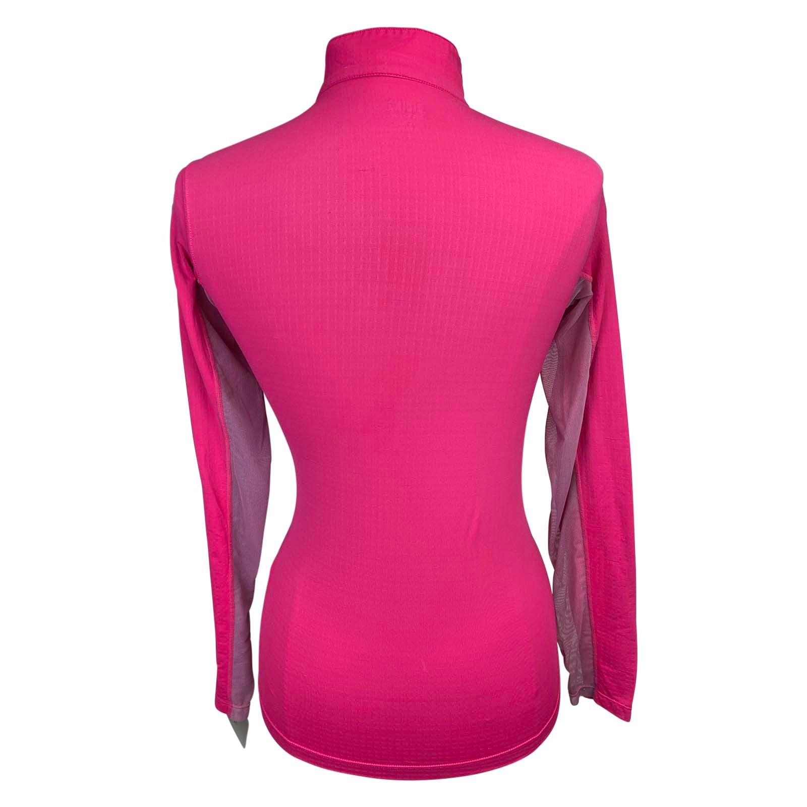 Dover Saddlery Long Sleeve 'CoolBlast' Sunshirt in Hot Pink - Women's Large