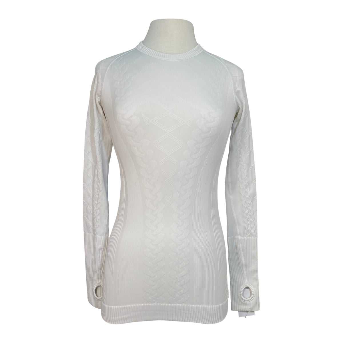 Lululemon 'Swiftly Knitted' Shirt in White