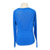 Dover Saddlery Stride Girls’ Long Sleeve Tech Top in Blue