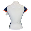 Horseware Technical Zip Polo in White/Navy