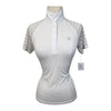 Ariat Pro Series Short Sleeve Shirt in White - Women's XS
