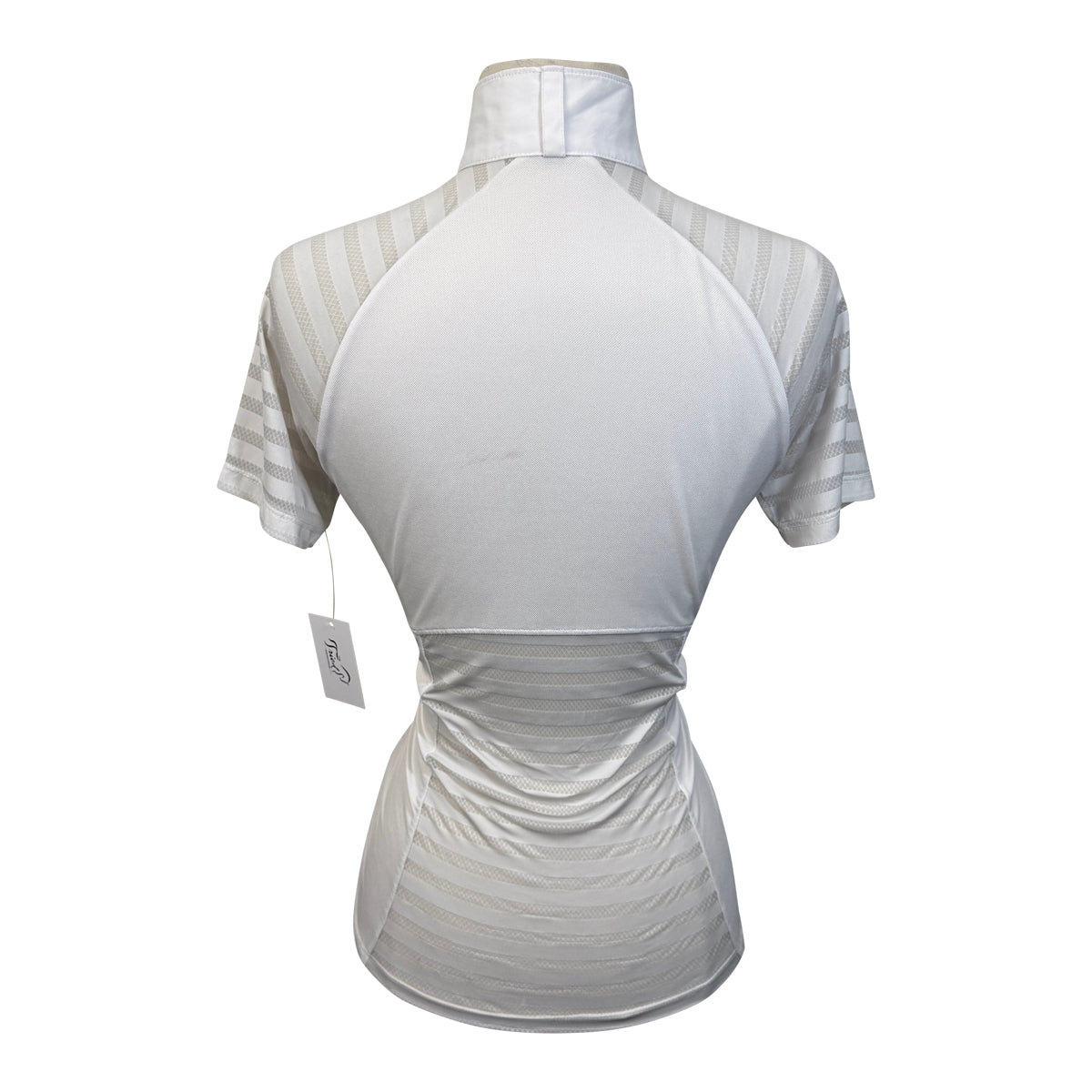 Ariat Pro Series Short Sleeve Shirt in White - Women's XS