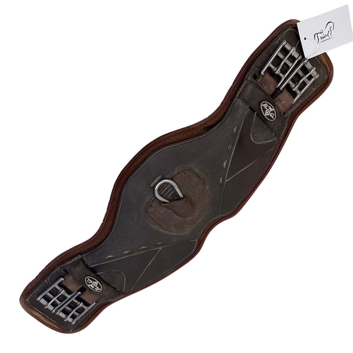 Professionals Choice VenTech Contoured Girth in Brown