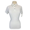 Noble Outfitters 'Miley' Polo Shirt in White