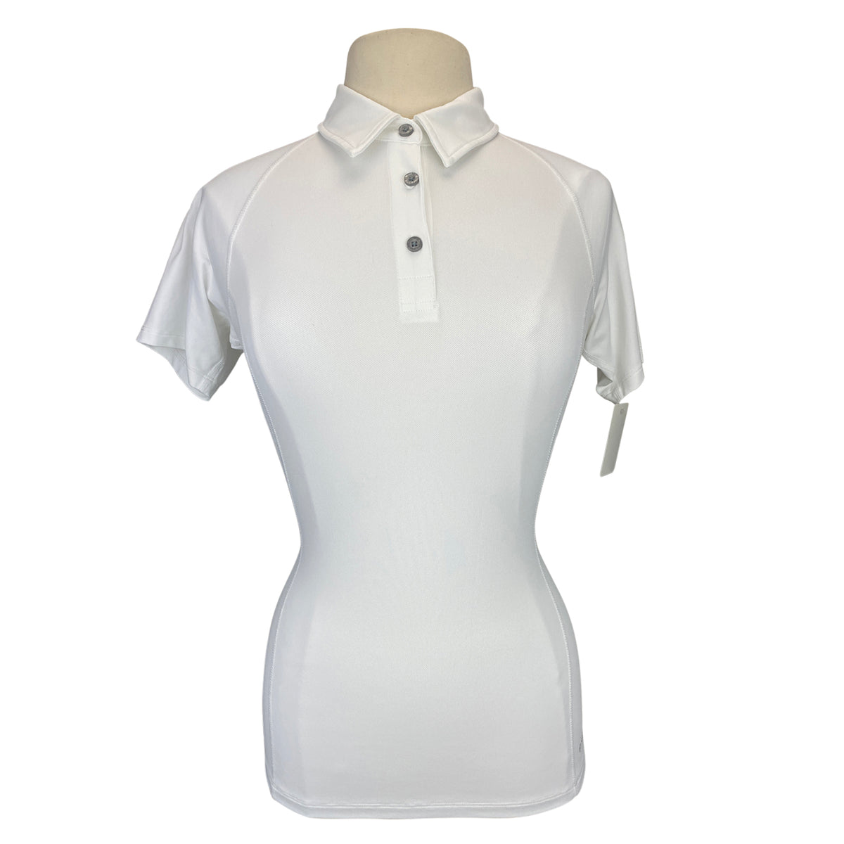 Noble Outfitters 'Miley' Polo Shirt in White