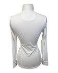 Essex Classics Talent Yarn Show Shirt in White/Pink Elephants