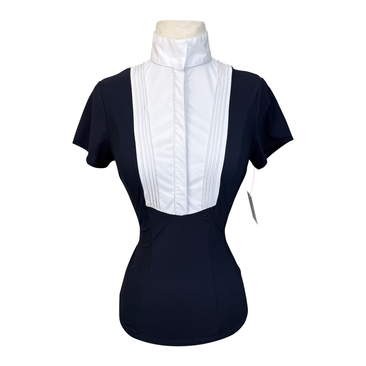 Cavalleria Toscana Short Sleeve Show Shirt in Navy