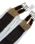 Dover Saddlery 'Everyday Fleece' Girth in Brown/White