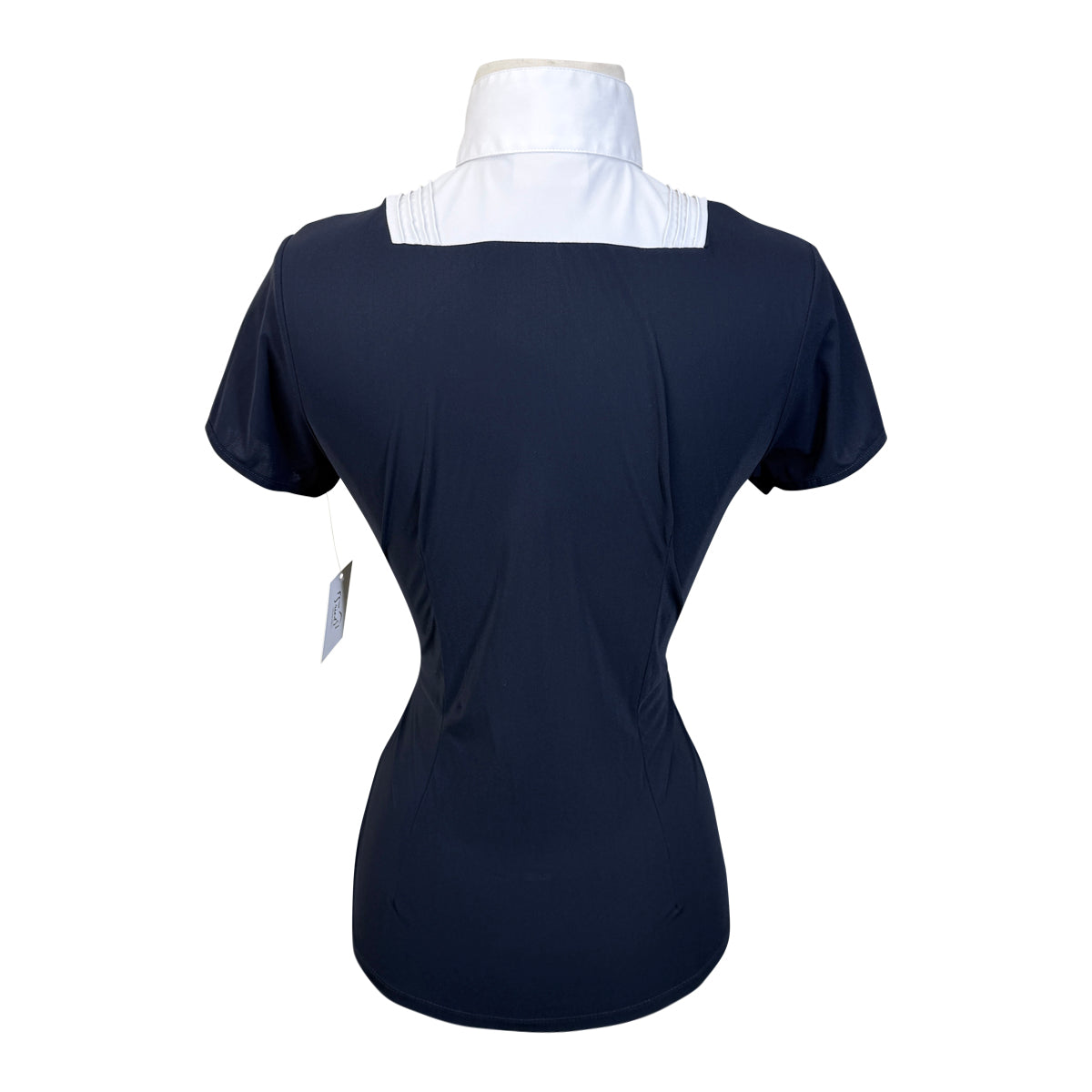 Cavalleria Toscana Short Sleeve Show Shirt in Navy