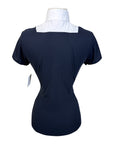 Cavalleria Toscana Short Sleeve Show Shirt in Navy