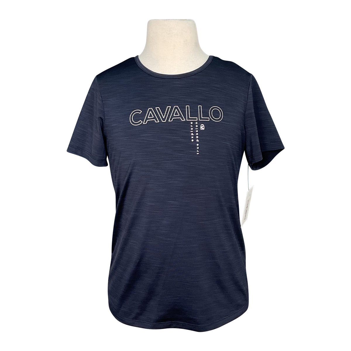Cavallo 'Dulce' Youth Round Neck T-Shirt in Navy