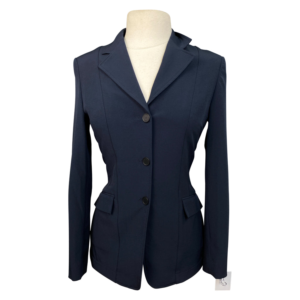Front of RJ Classics 'Skylar 37.5' Grey Label Show Coat in Navy - Women's 00R