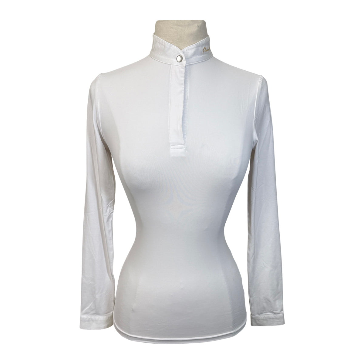 Fleur De Lys 'Edelweiss' Show Shirt in White