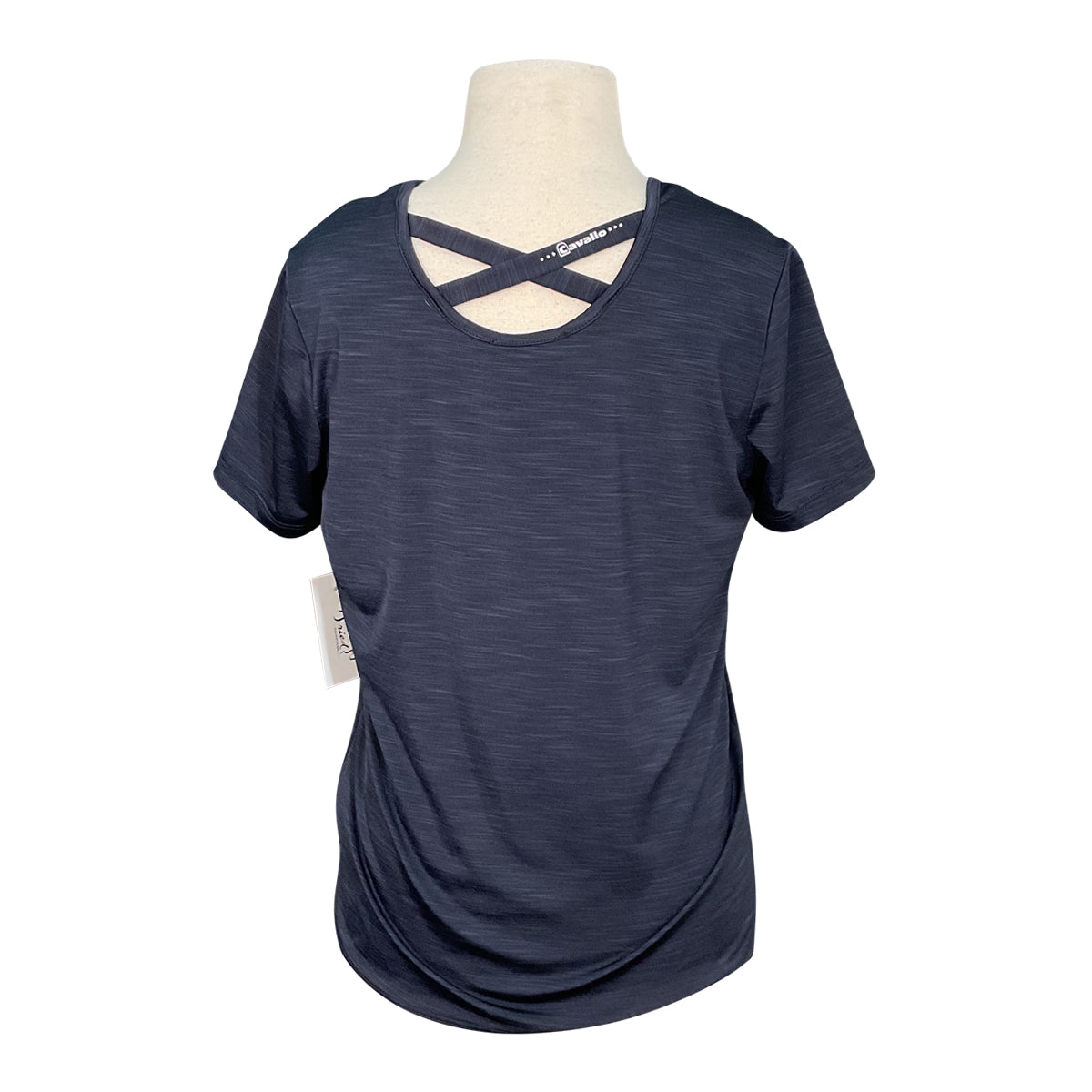 Cavallo 'Dulce' Youth Round Neck T-Shirt in Navy