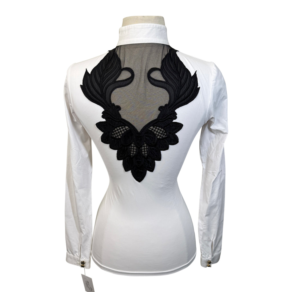 Fleur De Lys 'Edelweiss' Show Shirt in White