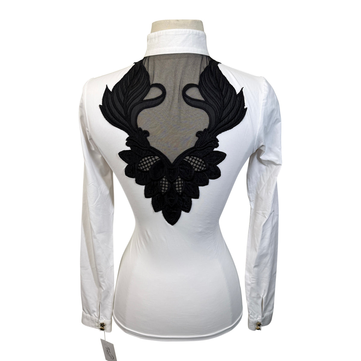 Fleur De Lys 'Edelweiss' Show Shirt in White