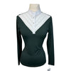 Harcour 'Dancing' Long Sleeve Competition Shirt in Green