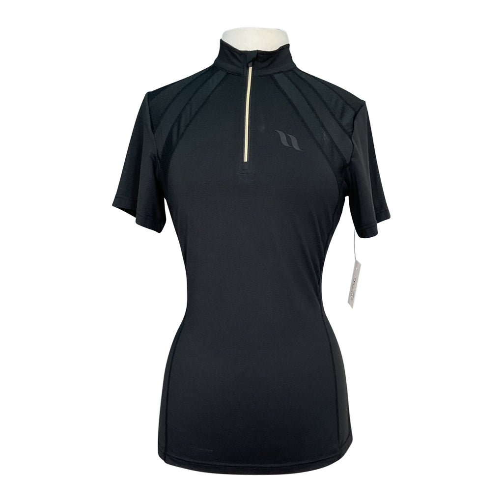 Back on Track 'Olivia' Tee in Black