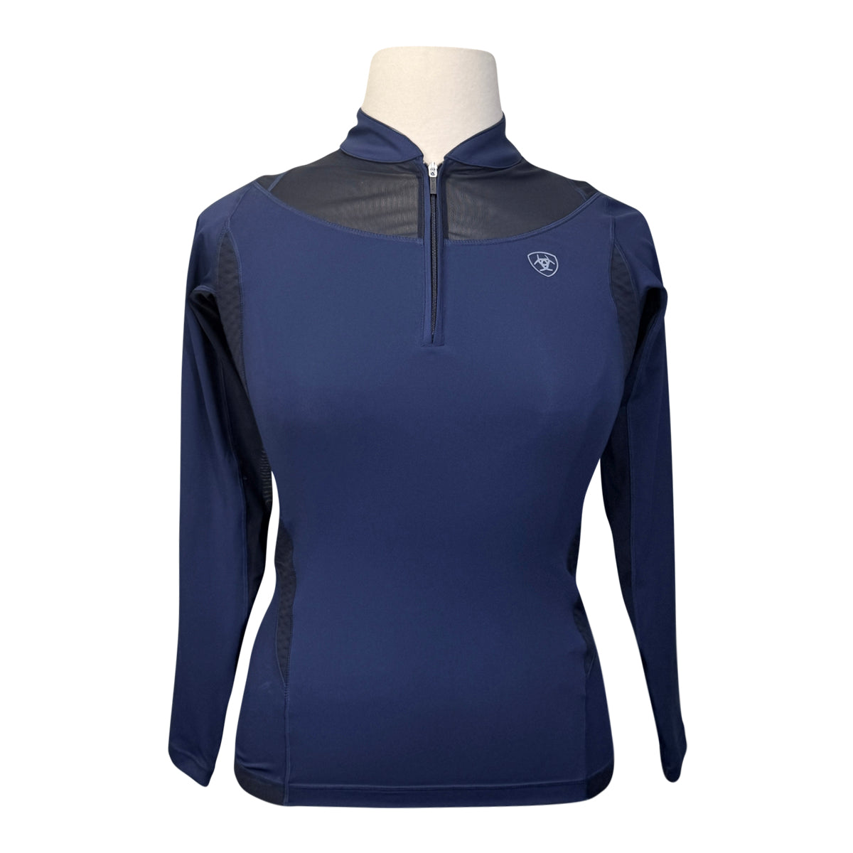 Ariat 'Ascent' 1/4 Baselayer in Navy