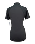 Back on Track 'Olivia' Tee in Black