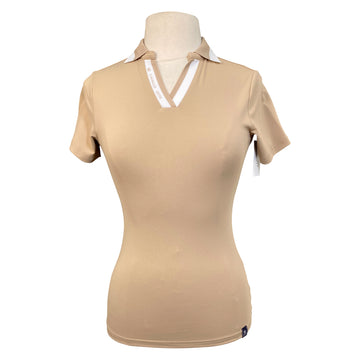 Cavallo Fenia Polo Shirt in Almond