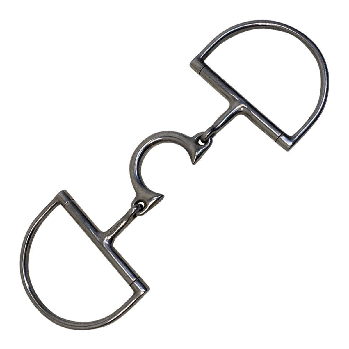 Segunda Dee Ring Snaffle Bit in Stainless Steel