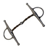 Twisted Wire Full Cheek Snaffle Bit in Stainless Steel - 5.5"