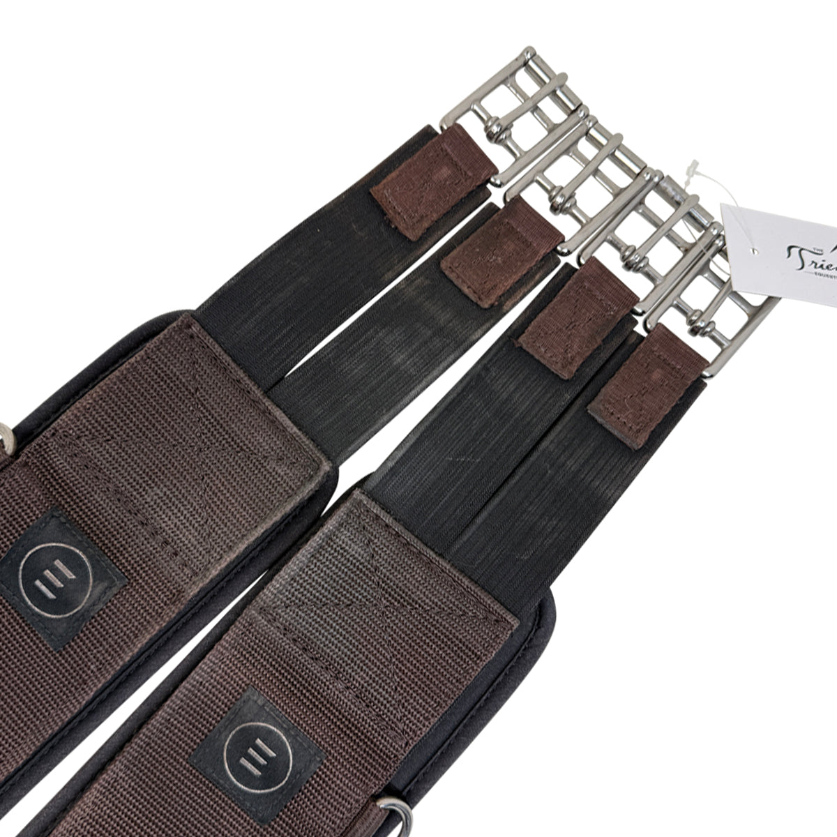 Equifit Essential Schooling Girth w/ SmartFabric Liner in Brown