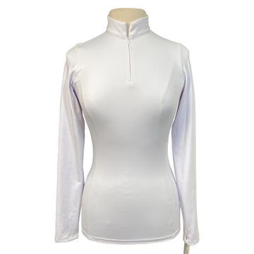 TKEQ 'Quinn' Long Sleeve Shirt in White