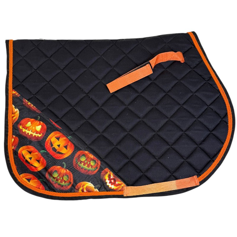 Halloween Print Saddle Pad